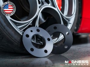 Alfa Romeo Giulia Wheel Spacers - MADNESS - 5mm & 15mm - set of 4 w/ extended bolts
